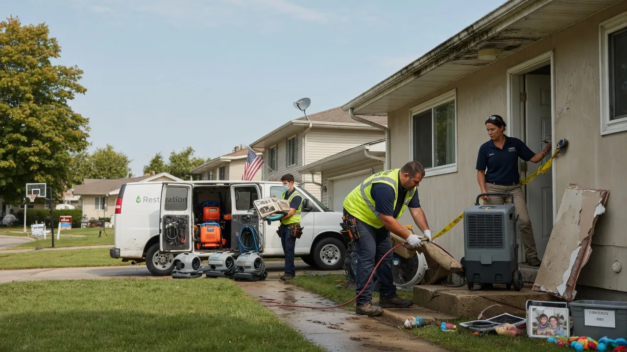 Water Damage Restoration in Dalbo, MN near me